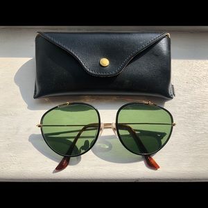 Super Retro León Sunglasses (Leather, very RARE!!)